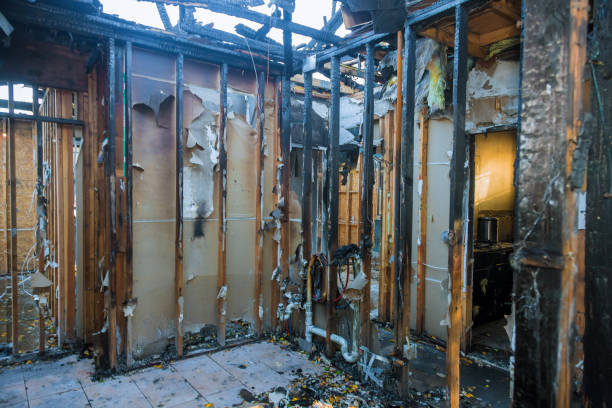 Professional Soot Cleanup technician working in Verona, VA